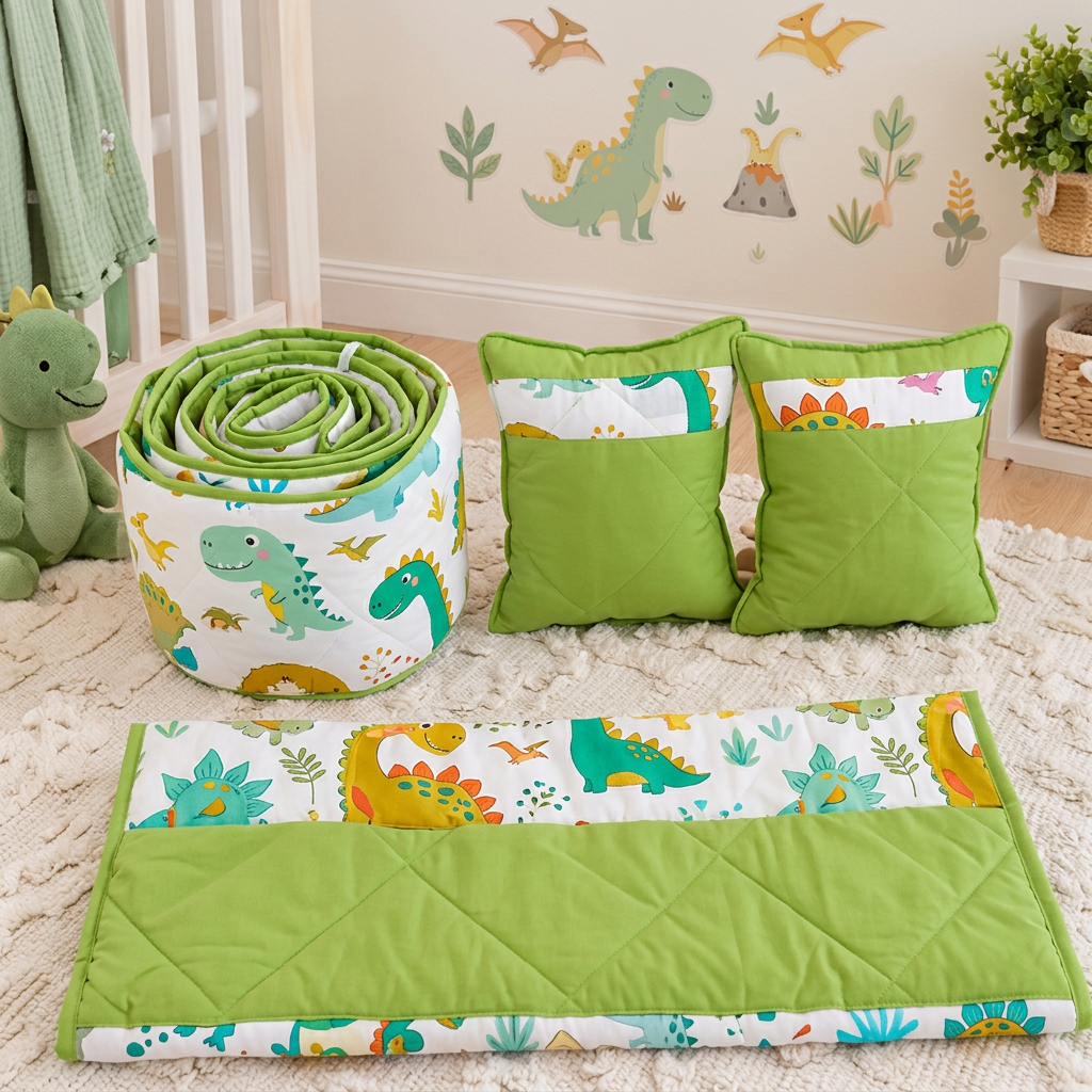 Set de cuna – Dinosaurios