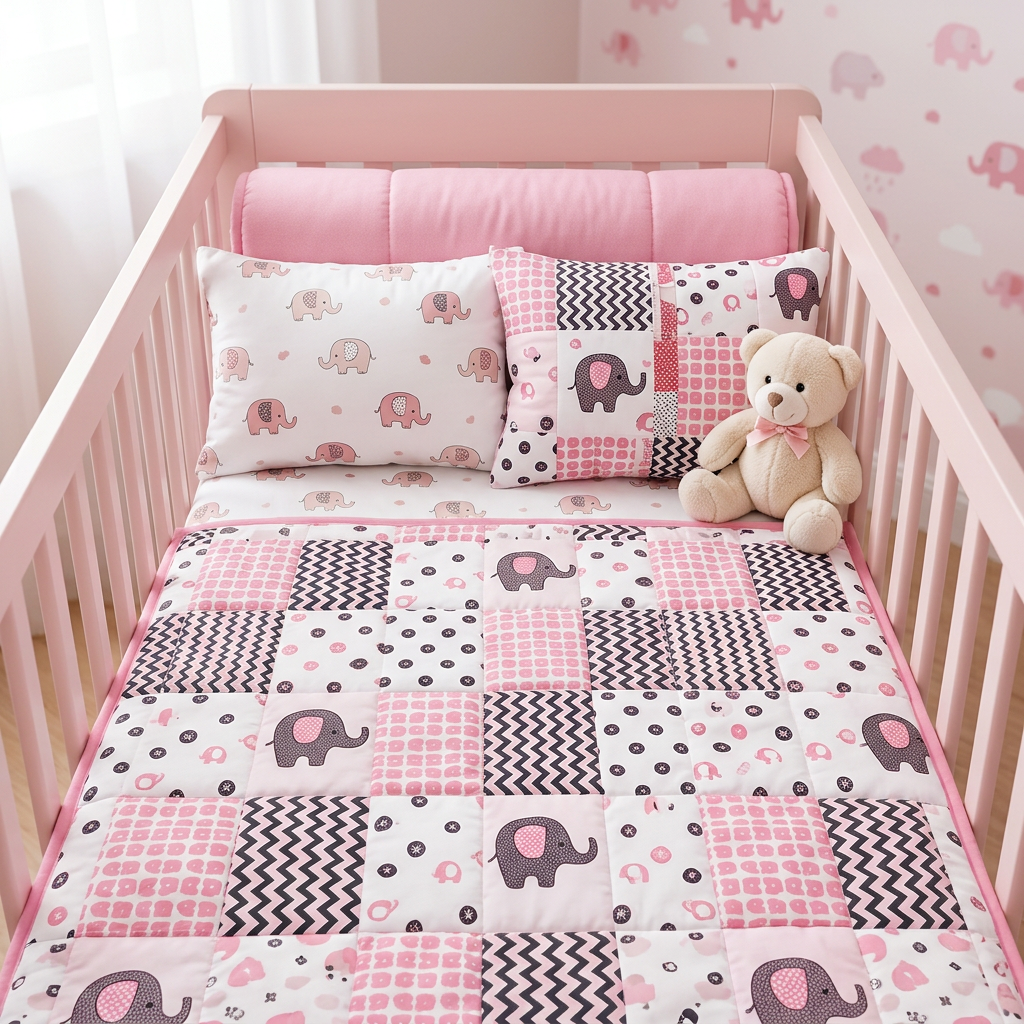 Set de cuna – Elefantitos